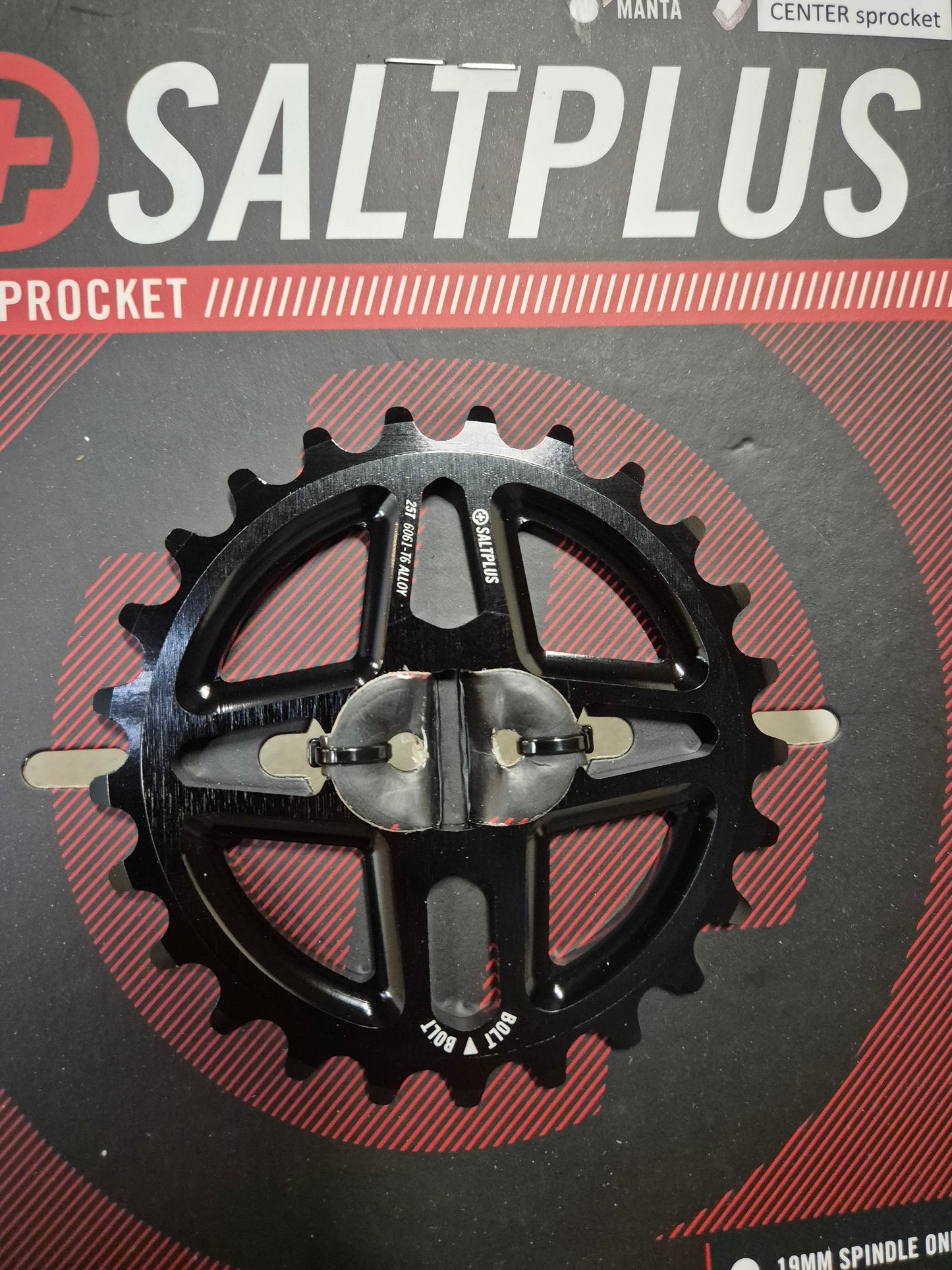 SALT PLUS CENTER sprocket 25t